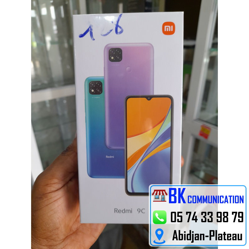 Xiaomi Redmi 9C 64 Go - Prix en FCFA Côte d'Ivoire Abidjan Livraison  aujourd'hui Fiche technique Avis 0707007009 - IvoireMobiles